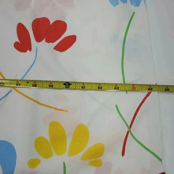 Vintage Pacific Miracle Floral Flat Sheet and Pillowcase - Picture 5 of 6